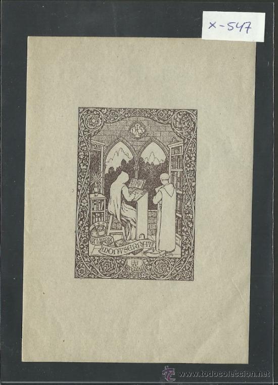 Arte: EX LIBRIS  - (X-547) - Foto 1
