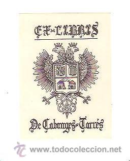 Arte: EX LIBRIS DE CABANYES-TARR&Eacute;S - Foto 1