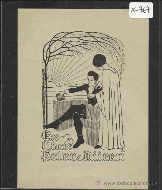 Arte: EX-LIBRIS - PETER DUREN - (X-767) - Foto 1
