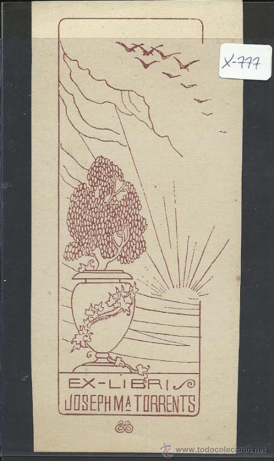 Arte: EX-LIBRIS - JOSEPH M. TORRENTS - (X-777) - Foto 1