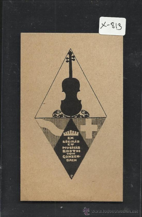 Arte: EX LIBRIS  - BACH -(X-813) - Foto 1