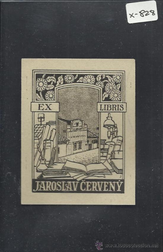 Arte: EX LIBRIS - JAROSLAV CERVENY - (X-828) - Foto 1