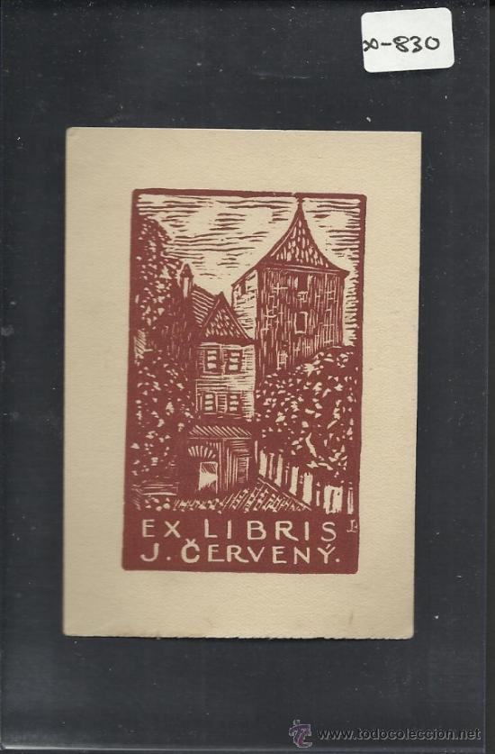Arte: EX LIBRIS - JAROSLAV CERVENY - (X-830) - Foto 1
