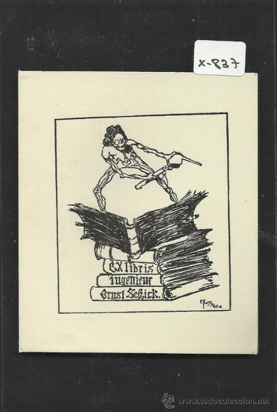 Arte: EX LIBRIS  -  (X-837) - Foto 1