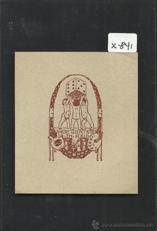 Arte: EX LIBRIS  - O. TH . STEIN - (X-841) - Foto 1