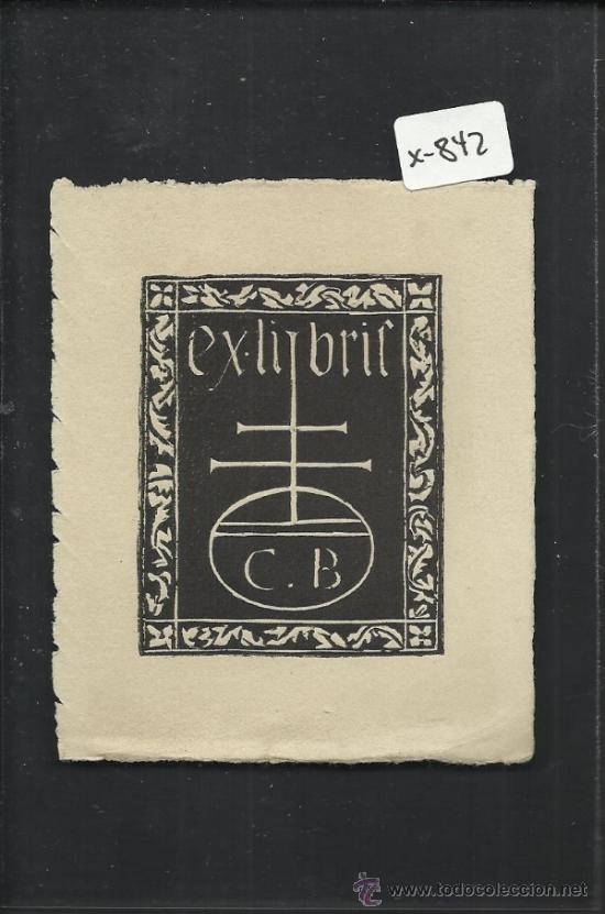 Arte: EX LIBRIS  -  (X-842) - Foto 1