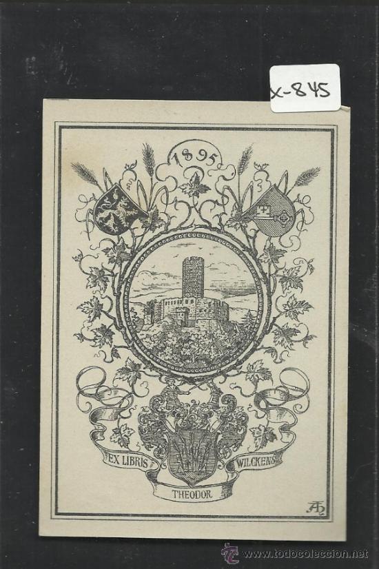 Arte: EX LIBRIS - THEODOR - (X-845) - Foto 1