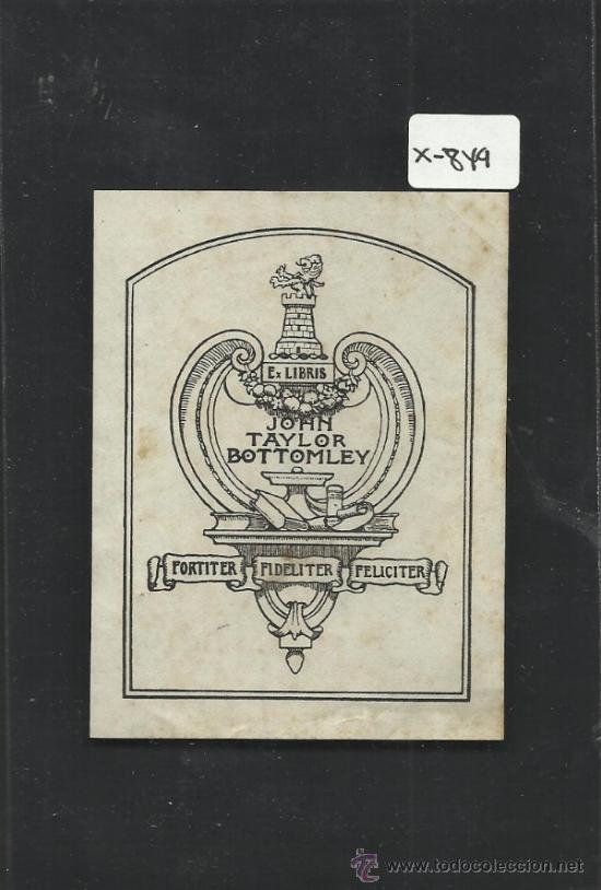 Arte: EX LIBRIS  - JOHN TAYLOR - (X-849) - Foto 1