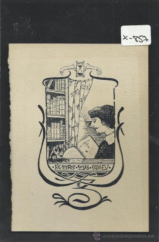 Arte: EX LIBRIS  - (X-857) - Foto 1