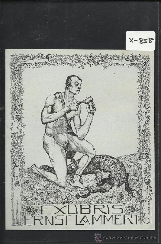 Arte: EX LIBRIS  - ERNST LAMMERT -(X-858) - Foto 1