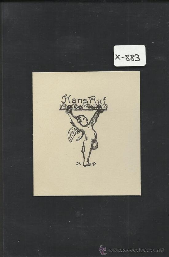 Arte: EX LIBRIS - HANS RUF - (X-883) - Foto 1