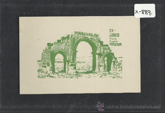 Arte: EX LIBRIS - PIERRE EUGENE MASSON - (X-889) - Foto 1