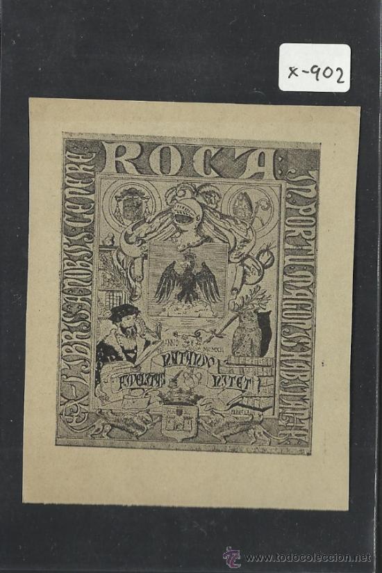 Arte: EX LIBRIS - ROCA (X-902) - Foto 1