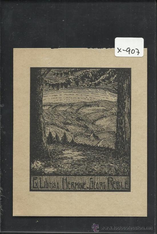 Arte: EX LIBRIS  -HERMINE GEORG REBLE - (X-907) - Foto 1