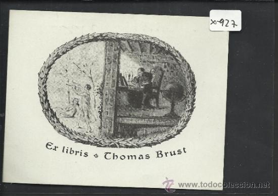 Arte: EX LIBRIS  -  THOMAS BRUST - (X-927) - Foto 1