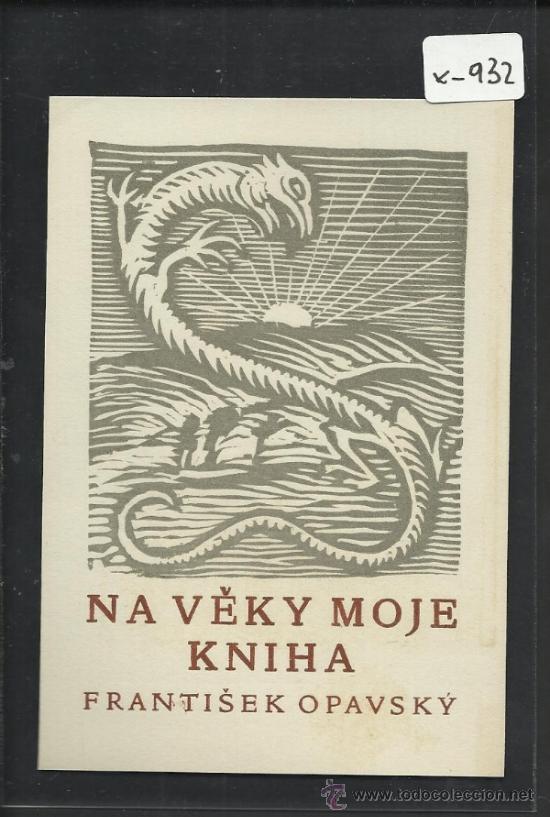 Arte: EX LIBRIS  -  FRANTISEK OPAVSKY - (X-932) - Foto 1
