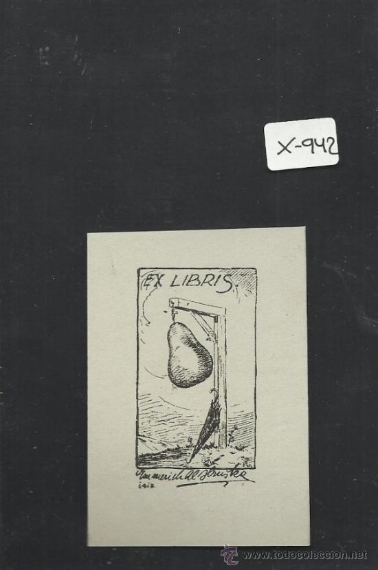 Arte: EX LIBRIS - (X-942) - Foto 1