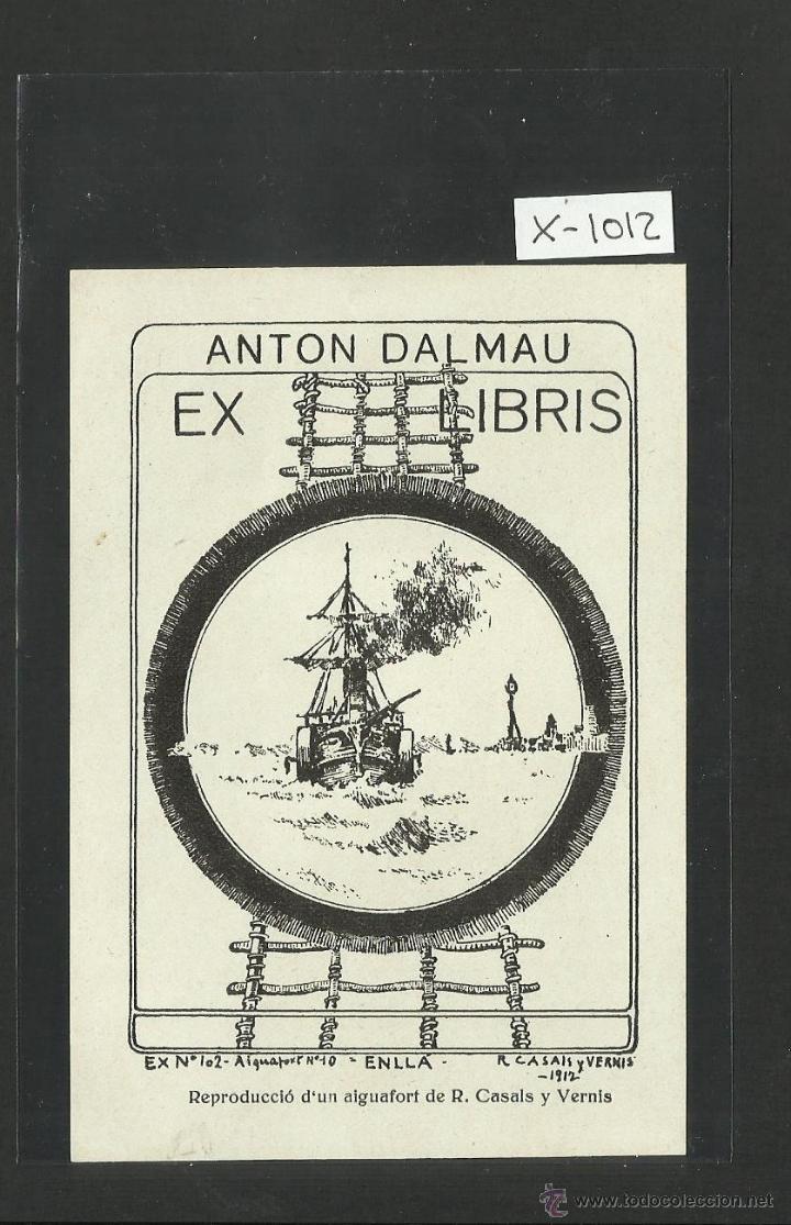 Arte: EX LIBRIS - A. DALMAU  - (X-1012) - Foto 1