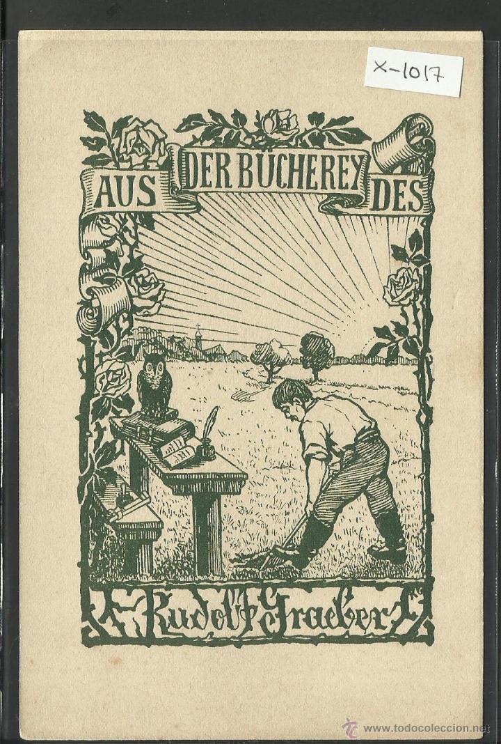 Arte: EX LIBRIS  - 10X 16 CM - (X-1017) - Foto 1