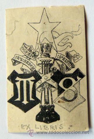 Arte: Peque&ntilde;o Ex Libris - Foto 1