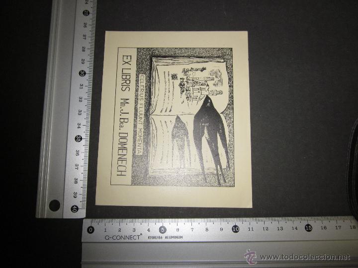 Arte: EX LIBRIS - DOMENECH - (X-1034) - Foto 2