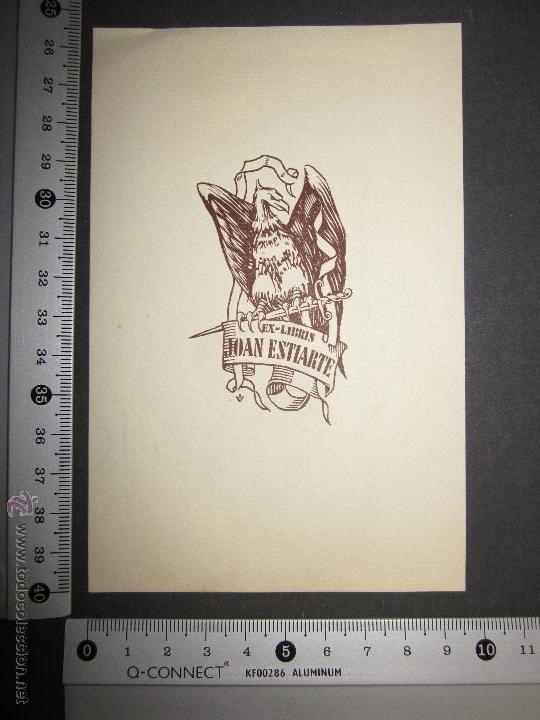 Arte: EX LIBRIS - JOAN ESTIARTE - (X-1042) - Foto 2