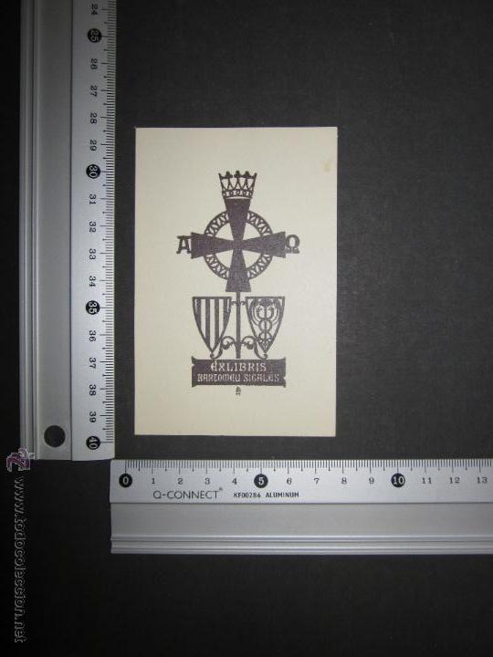 Arte: EX LIBRIS - BARTOMEU SIGALES -(X-1026) - Foto 2