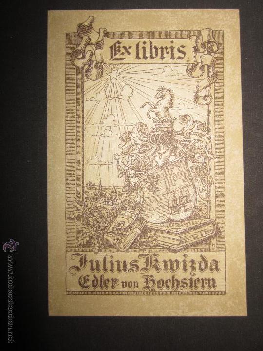 Arte: EX LIBRIS - JULIUS... - (X-1041) - Foto 1