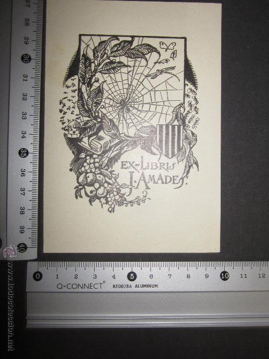 Arte: EX LIBRIS - JOAN AMADES - (X-1060) - Foto 2