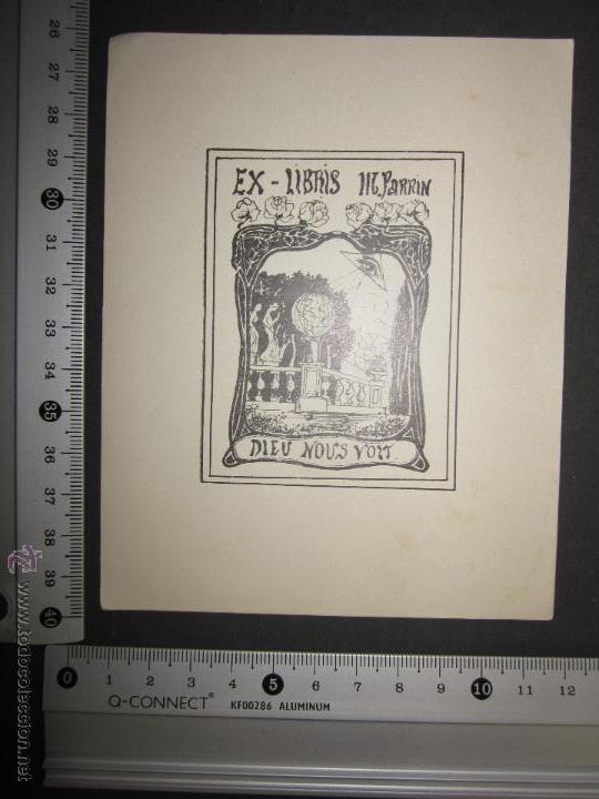 Arte: EX LIBRIS - M.PARRIN (X-1084) - Foto 2