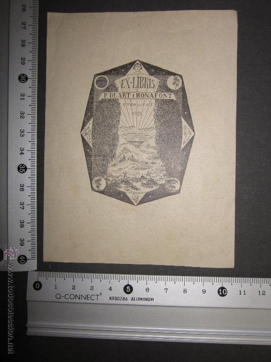 Arte: EX LIBRIS - P.DURT I BONAFONT - (X-1086) - Foto 2