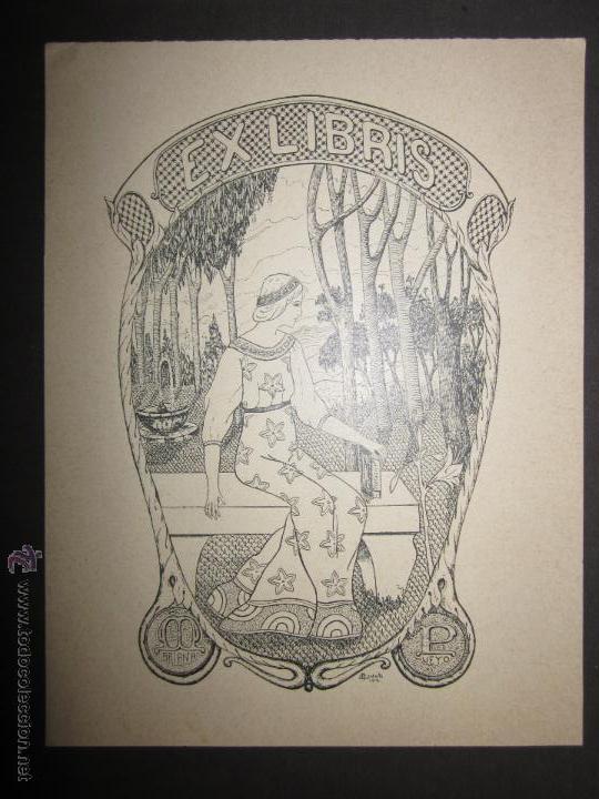 Arte: EX LIBRIS - MARIANA PUEYO - CASTELLO (X-1076) - Foto 1