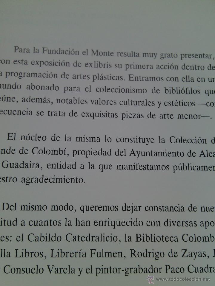 Arte: Libro cat&aacute;logo de ex libris - Foto 3