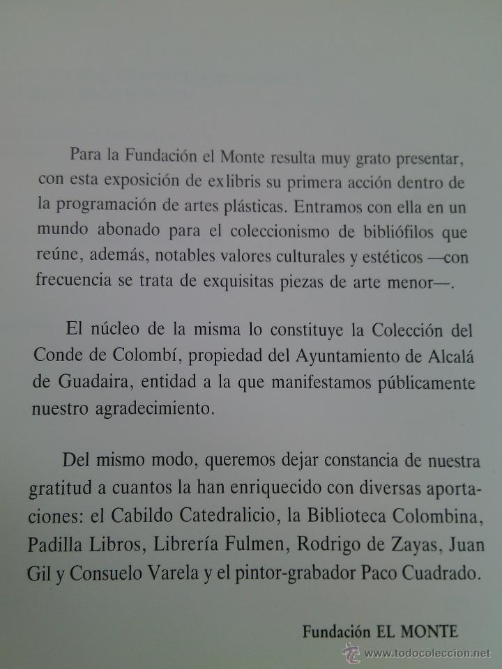 Arte: Libro cat&aacute;logo de ex libris - Foto 4