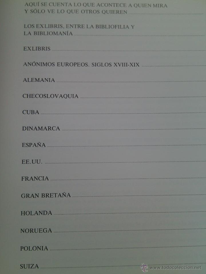 Arte: Libro cat&aacute;logo de ex libris - Foto 6