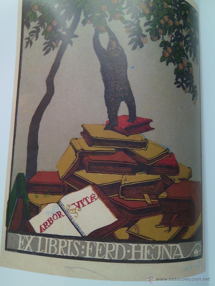 Arte: Libro cat&aacute;logo de ex libris - Foto 8