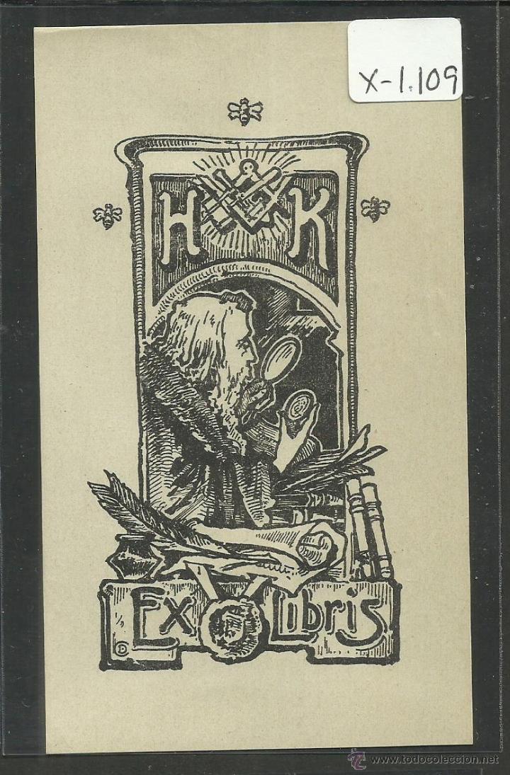 Arte: EX LIBRIS - HOK - (X-1109) - Foto 1