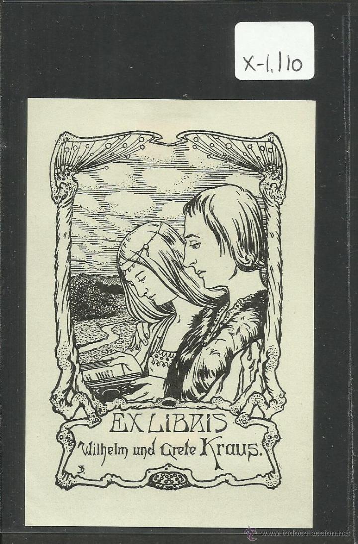Arte: EX LIBRIS - WILHELM UND GRETE KRAUS - (X-1110) - Foto 1