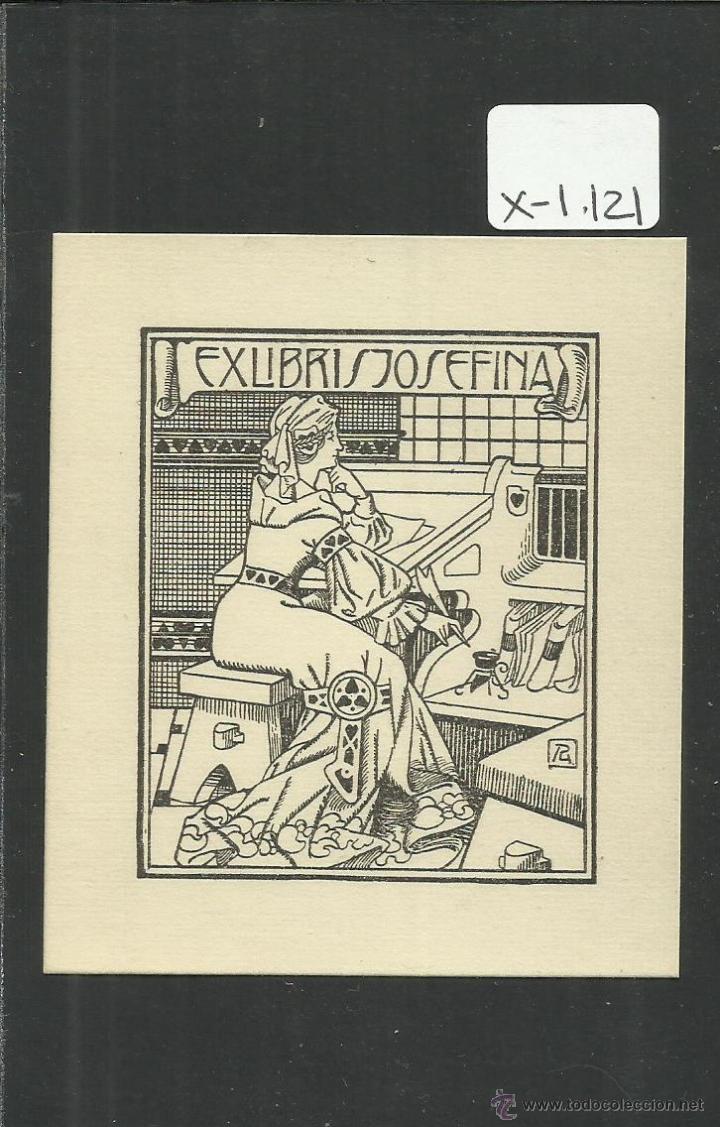 Arte: EX LIBRIS - JOSEFINA - (X-1121) - Foto 1