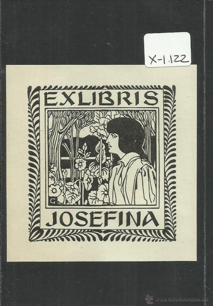 Arte: EX LIBRIS - JOSEFINA - (X-1122) - Foto 1