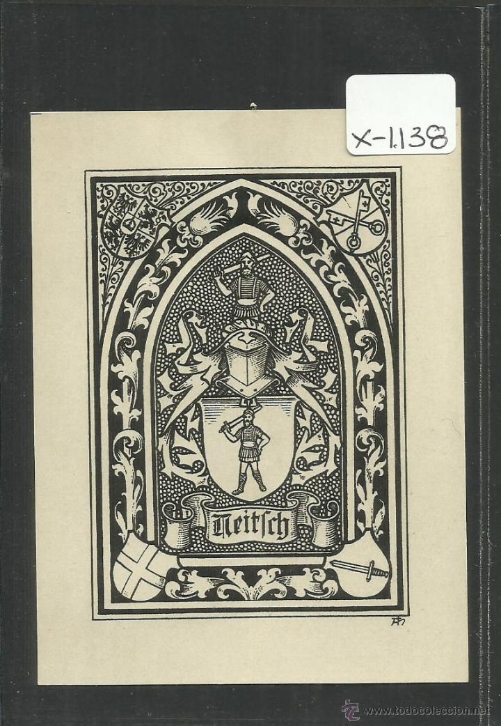 Arte: EX LIBRIS - NEITRCH - (X-1138) - Foto 1