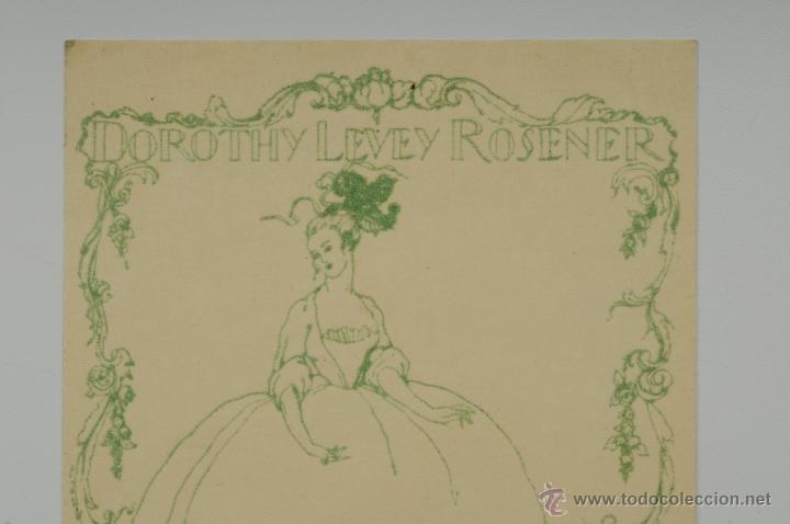 Arte: EX LIBRIS DOROTHY LEVEY ROSENER ISMAEL SMITH - Foto 2