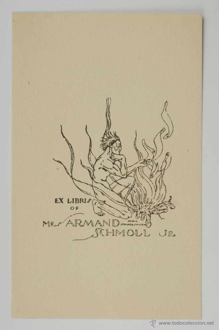 Arte: EX LIBRI ARMAND SCHMOLL ISMAEL SMITH - Foto 1
