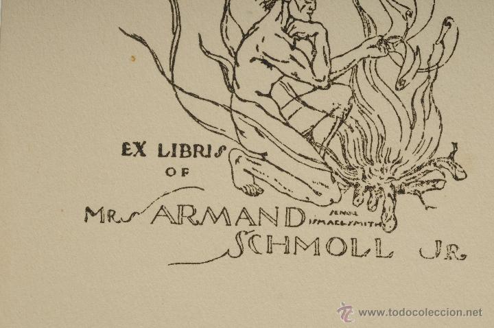Arte: EX LIBRI ARMAND SCHMOLL ISMAEL SMITH - Foto 2