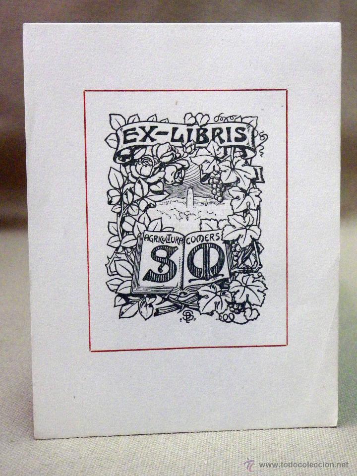 Arte: EX - LIBRIS, N&ordm; 36, ANGEL BATLLE y TEJEDOR - Foto 1