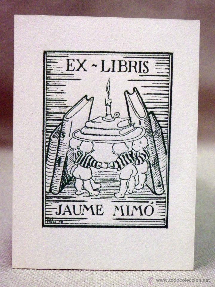 Arte: EX - LIBRIS, JAUME MIM&Oacute; - Foto 1