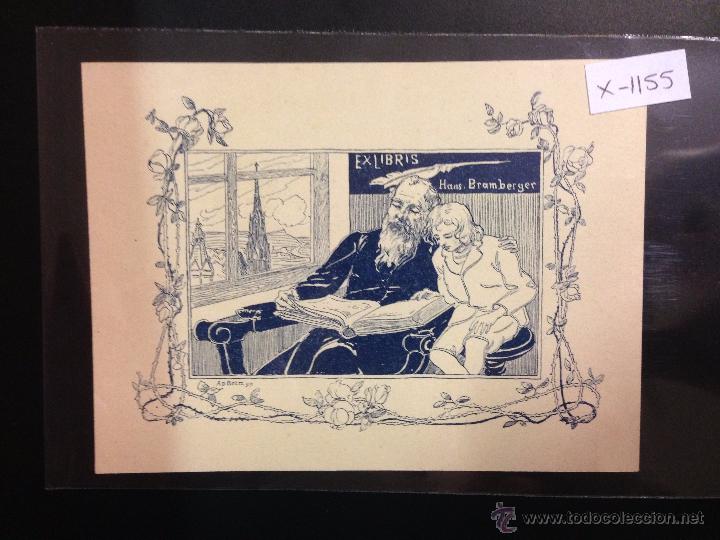 Arte: EX LIBRIS - HANS BRAVENGER - MODERNISTA - (X- 1155) - Foto 1