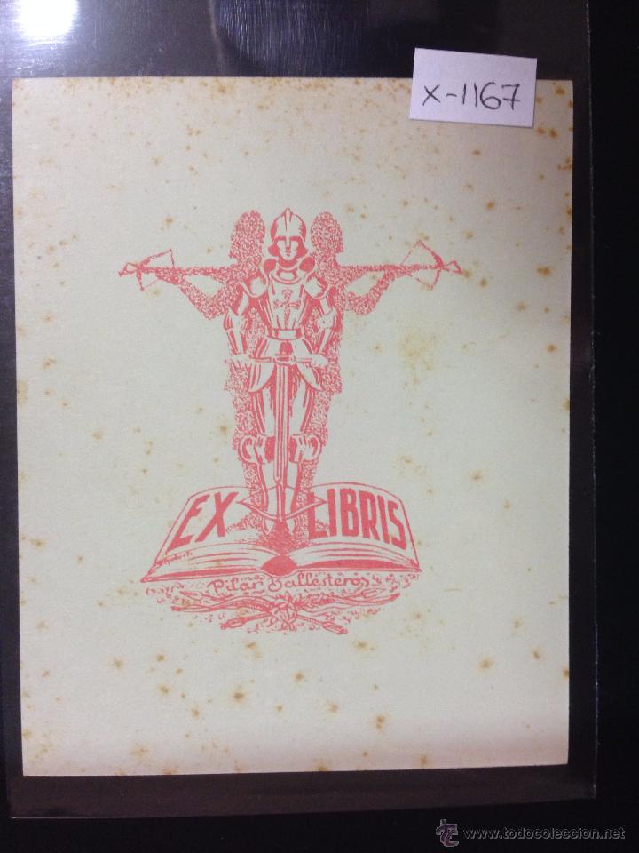 Arte: EX LIBRIS - PILAR BALLESTEROS  - (X- 1167) - Foto 1