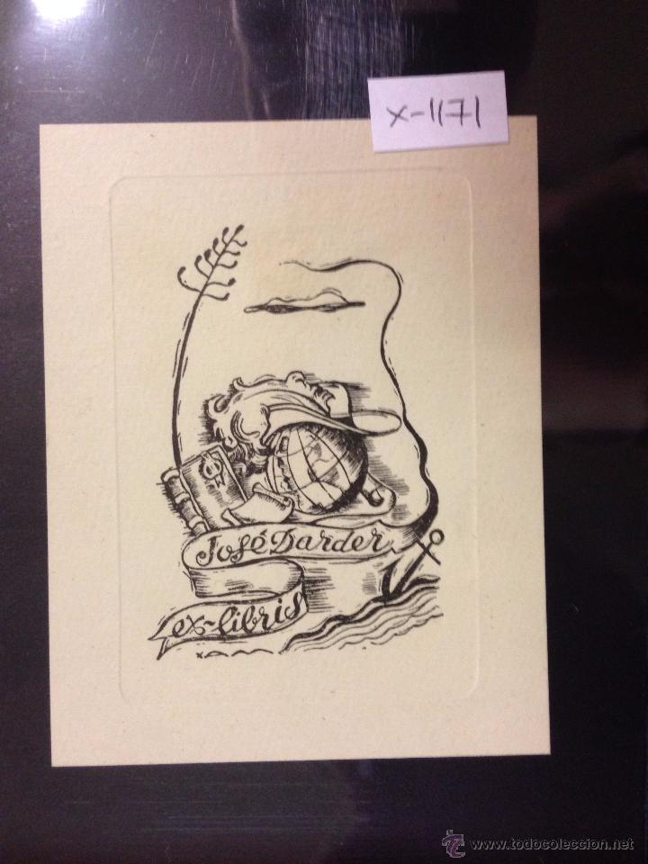 Arte: EX LIBRIS - JOSE DARDER - (X- 1171) - Foto 1