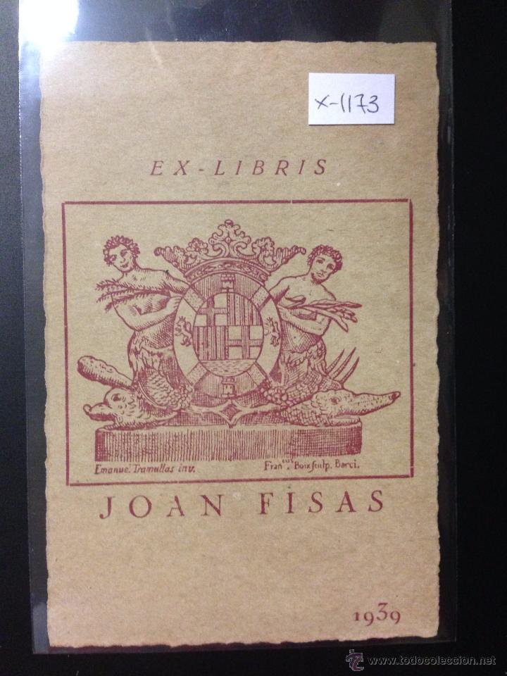 Arte: EX LIBRIS - JOAN FISAS - (X- 1173) - Foto 1